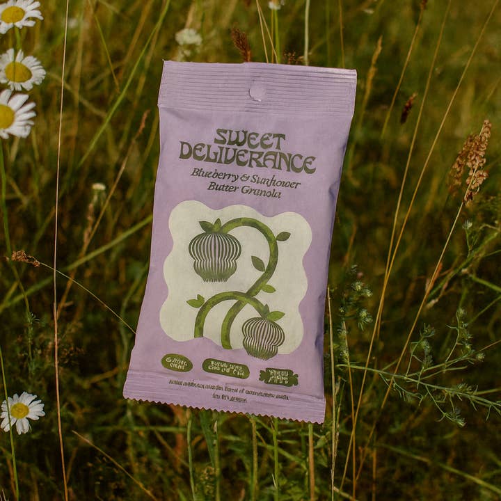 Sweet Deliverance - Wholesale Granola - Blueberry & Sunflower Butter Granola: Snack Pack0