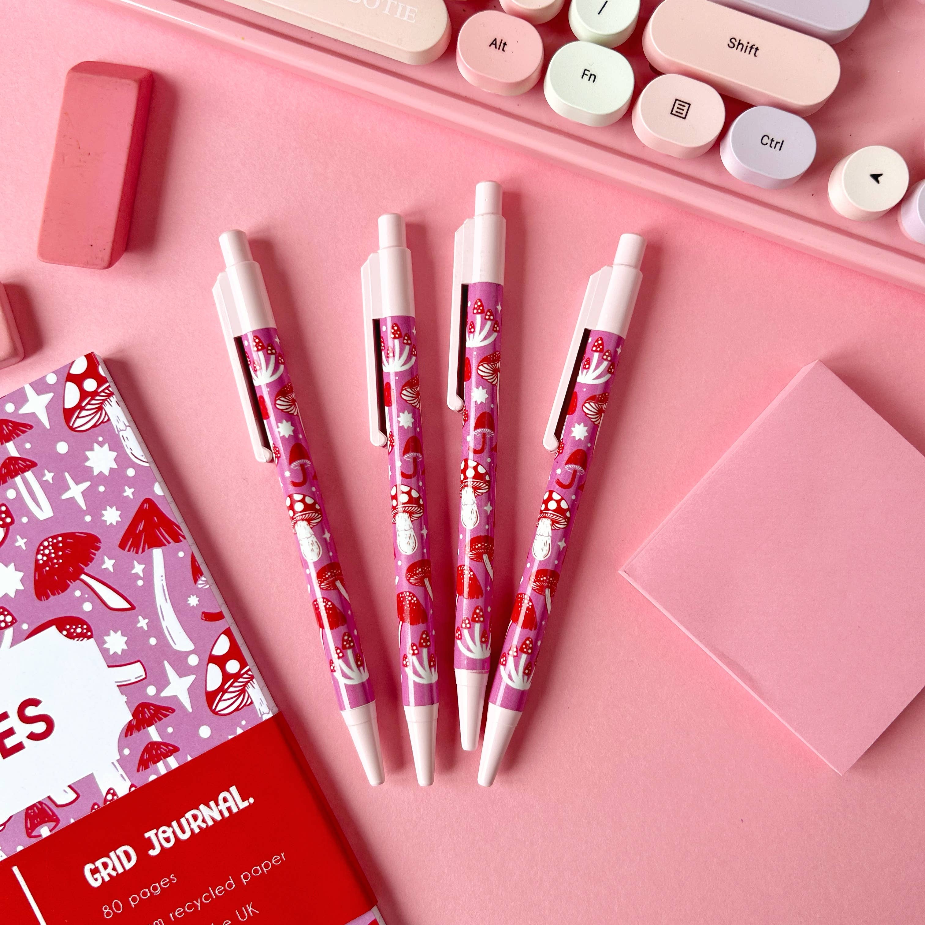 Stacey McEvoy Caunt – wholesale Pen – Pink Mushroom Pen1