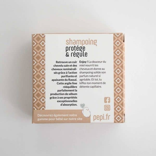 Pepi - Wholesale Shampoo Puck/Solid Shampoo - Protect & Regulate Solid Shampoo 60g2