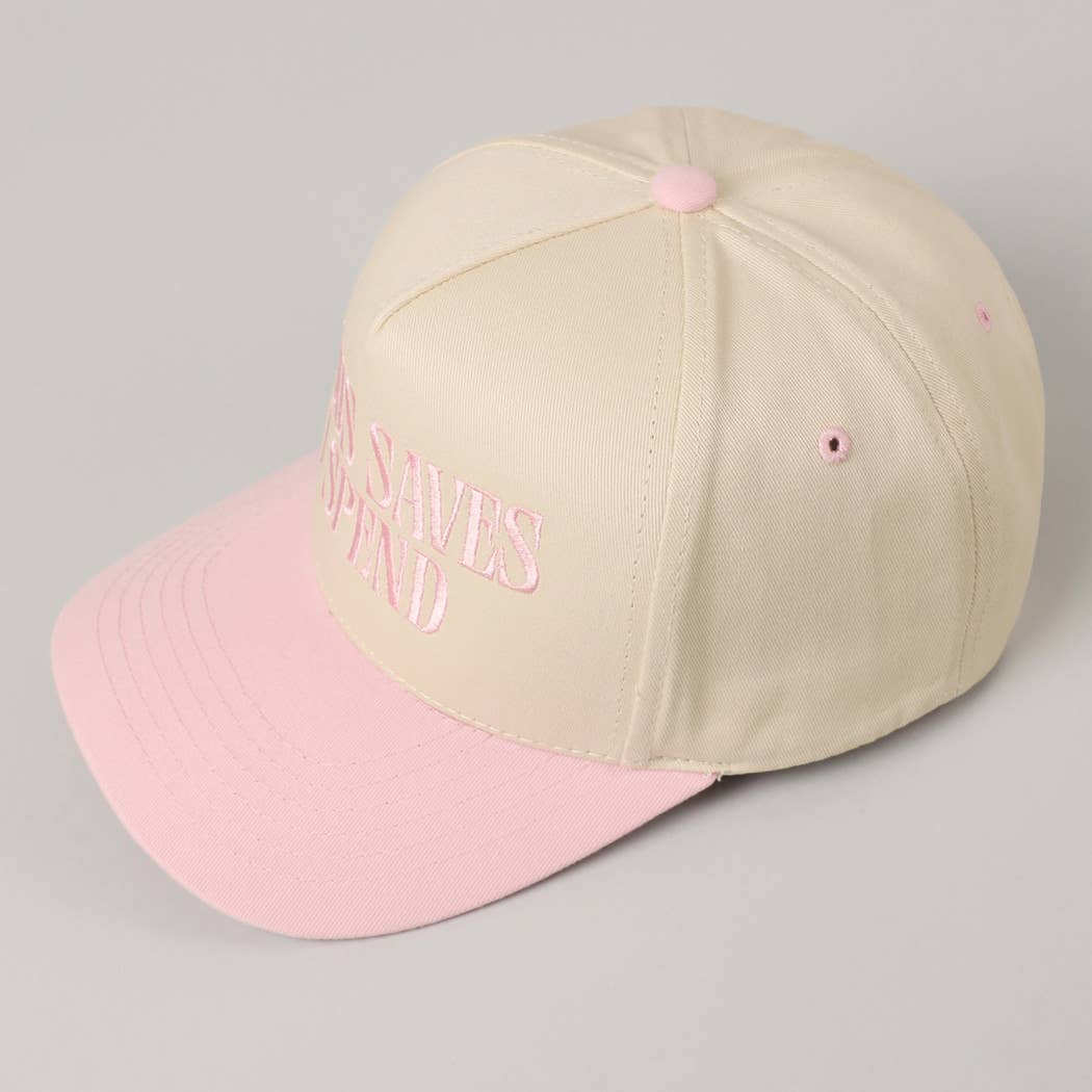 Fashion City - Wholesale Trucker Hat - Unisex - JESUS SAVES I SPEND Embroidery Trucker Hat12