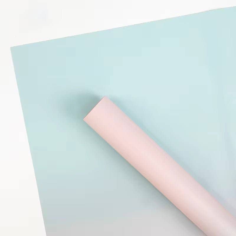 Elegant Design Supply - Wholesale Wrapping Paper Roll - Two Sides Gradient Flower Wrapping Paper (20pcs/bag)0