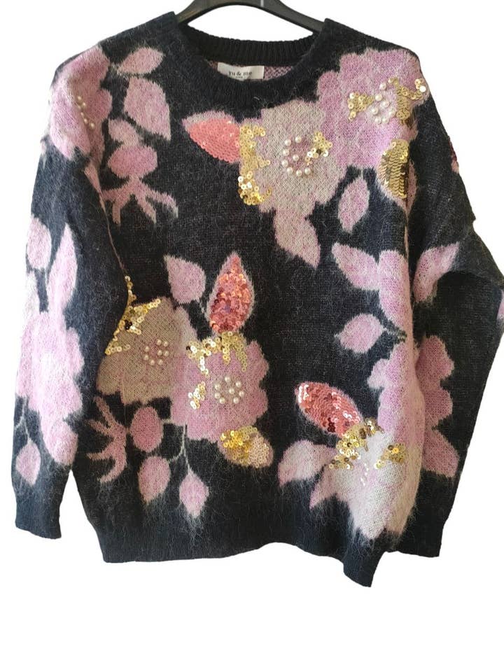 Nola by bijusol - Wholesale Knit Sweater - Women's - Jersey2