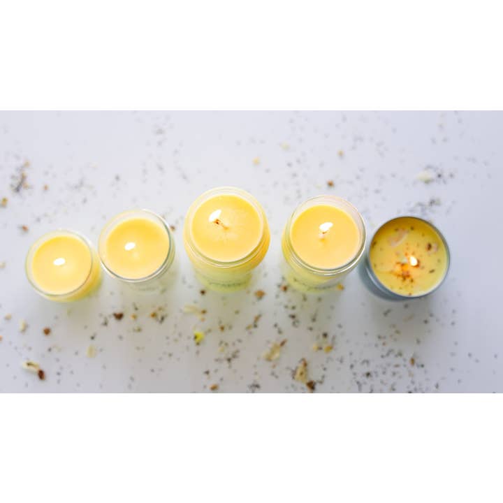 Candles By Laura - Wholesale Jar/Filled Candle - Pineapple Cilantro Soy Jar Candle