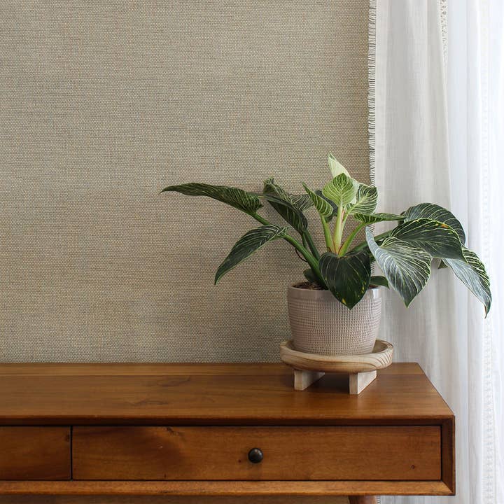 Paperweave Slate Authentic Grasscloth Wallpaper, 72 sq ft for wholesale on Faire