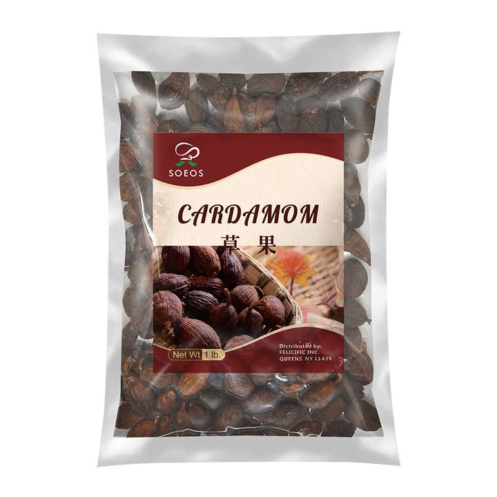 soeos - Wholesale Herbs - Soeos Chinese Cardamom Seeds, Amomum Tsaoko, Caoguo, 1lb
