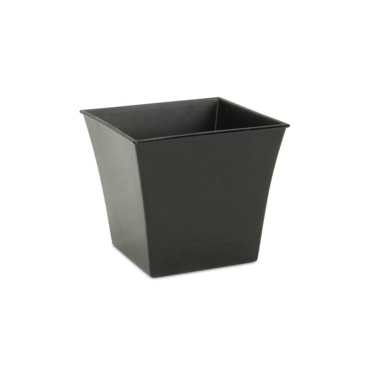 Cheungs Home Decor - Wholesale Plant Pot - 6.5 Inch Square Tapered Plastic Pot6