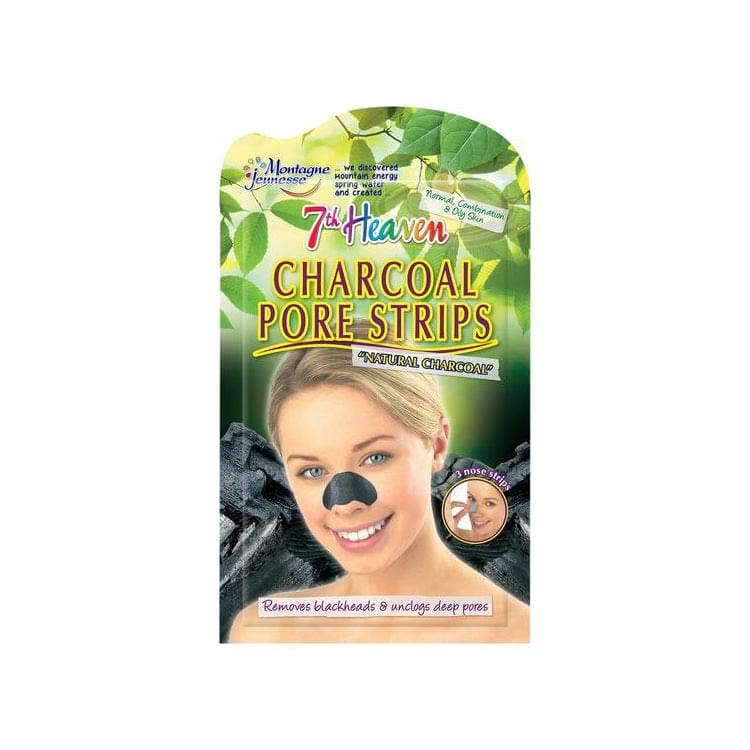 Beauty Goddess - Wholesale Acne/Hydrocolloid Patch - 7th Heaven Charcoal Nose Pore Strips