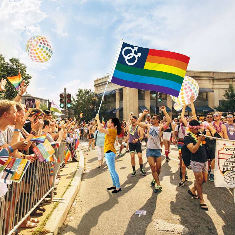 Flags Importer - Wholesale Flag - Double Mars (Small) Flag 3x5ft Poly2