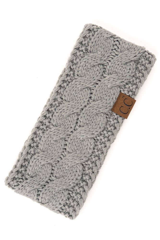 Hana - Wholesale Fashion Headband - Women's - C.C Cable Knit Solid Headband28