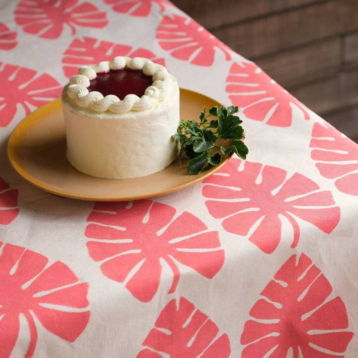 Handprinted Tablecloth - Draunidalo Print, Viqi for wholesale by Rise Beyond the Reef