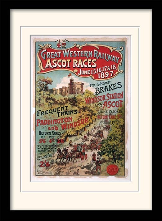 The Art Group – wholesale Art print – London Ascot Art Print1