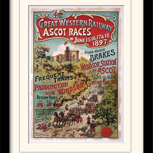 The Art Group - Venta al por mayor Ilustración - Lámina artística London Ascot1