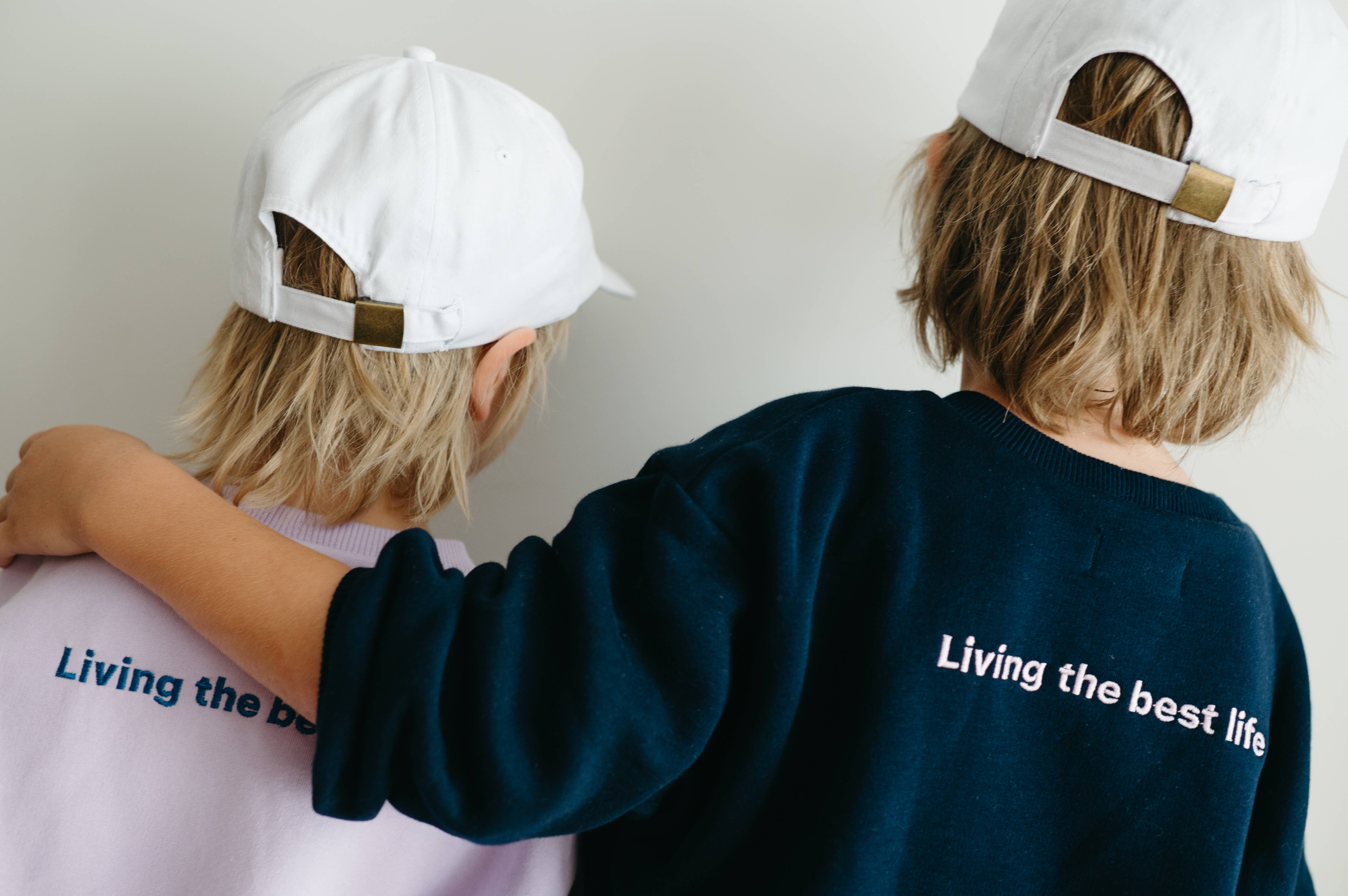 millawkids - Wholesale Sweatshirt - Kids - Living the best life sweatshirt2