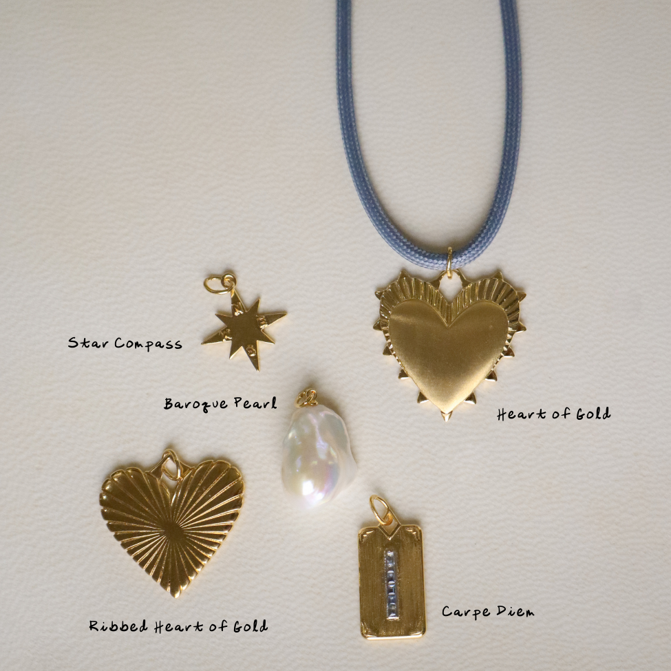 HART – wholesale Woven necklace – Slate Blue Necklace Cord2