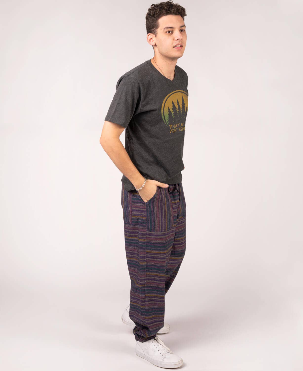 Soul Flower - Wholesale Screen Printed T-Shirt - Women's - Take Me To The Trees Heathered T-Shirt - Unisex Outdoor Tee6