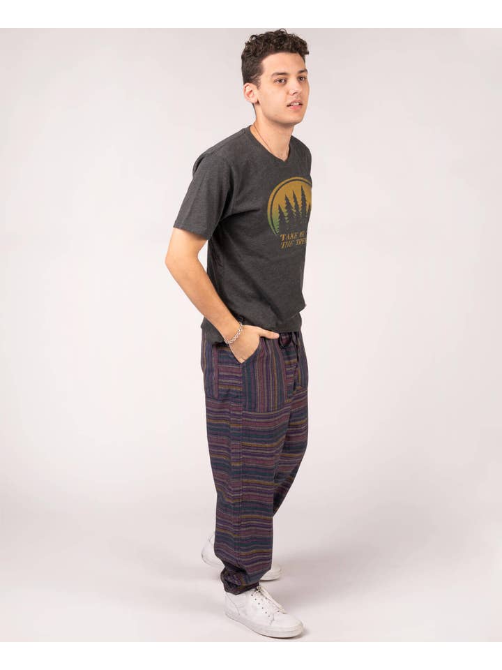 Soul Flower - Wholesale Screen Printed T-Shirt - Women's - Take Me To The Trees Heathered T-Shirt - Unisex Outdoor Tee6