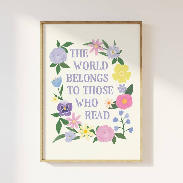 Läsälskare Tryck för wholesale av April Lane Art