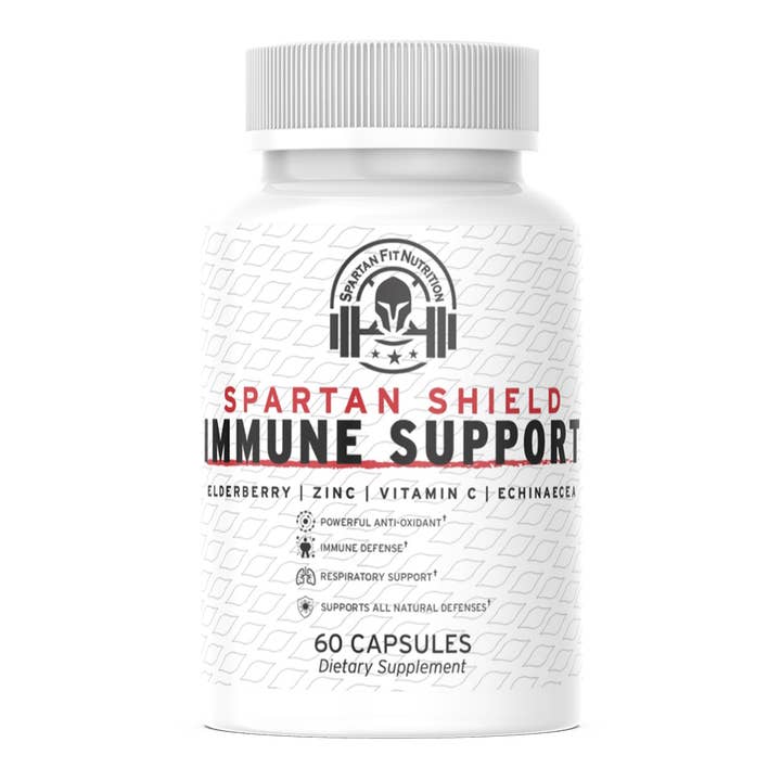 Spartan Fit Nutrition - Wholesale Oral Supplement/Vitamin - Spartan Shield Immune Support | Powerful Immunity Defense