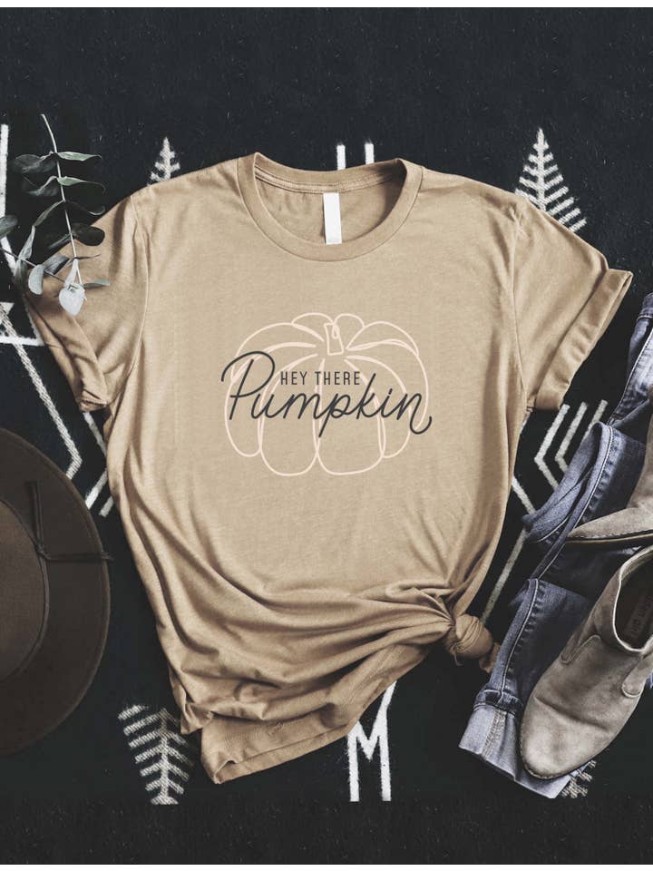 PINK NABI - Wholesale T-Shirt (Graphic) - Women's - Graphic t-shirt - Hey there pumpkin4