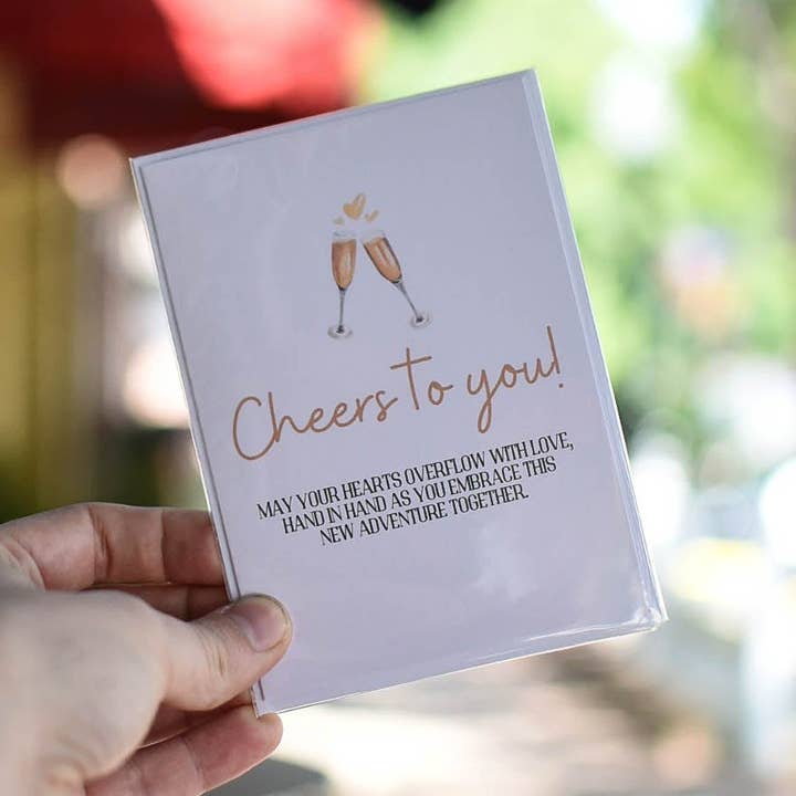 Cheers to you - Card for wholesale by Still Magnolia