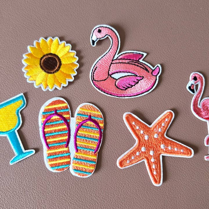 Texas Transfers - Wholesale Patch - Summer Filler Iron-On PATCH (Multiple Options)
