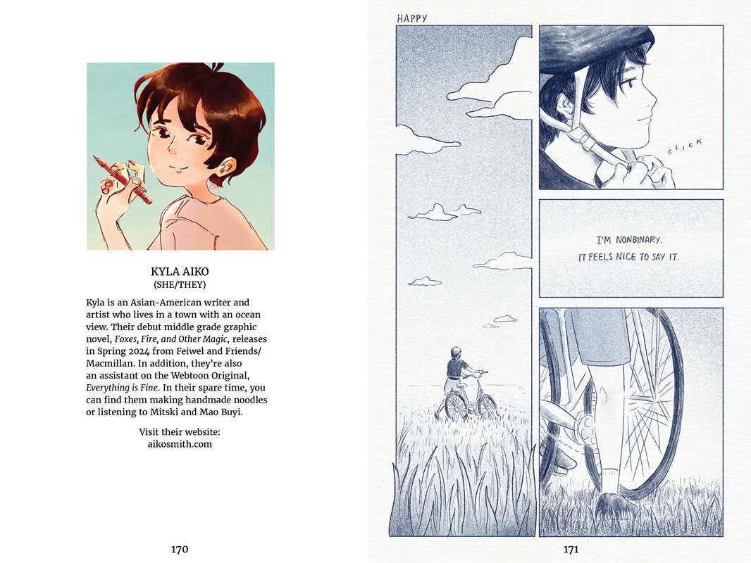 Simon & Schuster - Wholesale Comic Book - Out Side: Trans & Nonbinary Comics by4