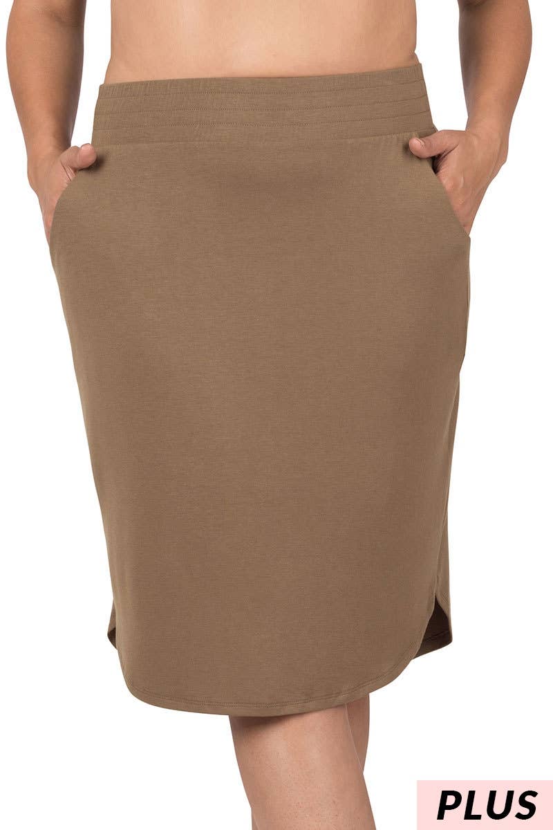 Vanilla Monkey - Vendita all'ingrosso Gonna - Donna - Gonna con orlo a tulipano in7