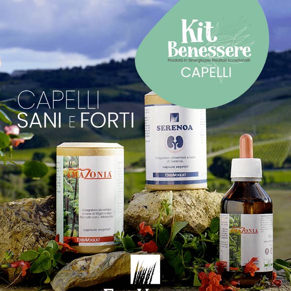 Kit de Bem-Estar Cabelo por atacado de Erbavoglio