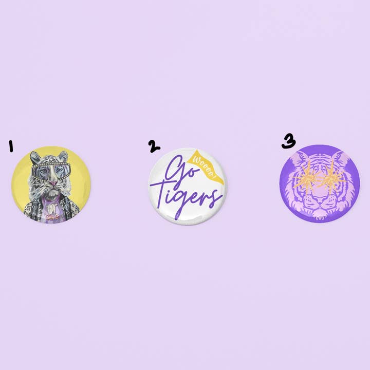 GameDayDrips - Wholesale Lapel Pin/Button - Game Day Buttons | 3 Options0