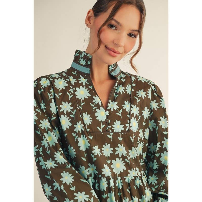 STYLE USA - Wholesale Dress - Women's - Floral Dress7