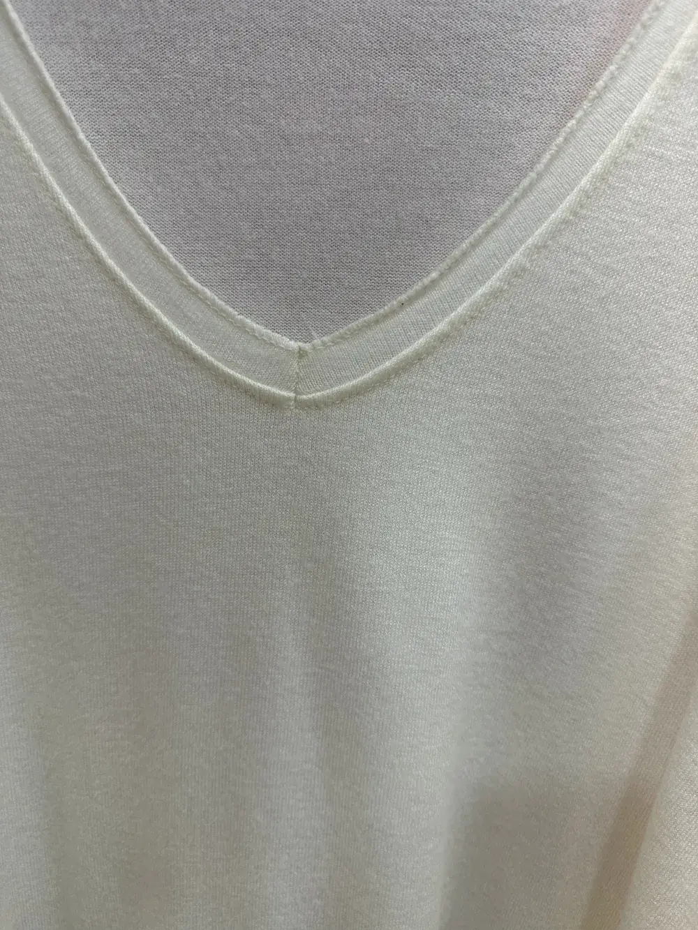 Mimi & Gogo – wholesale Pullovertröja - Dam – Grundläggande V-ringad topp @6337_PulVVFente14