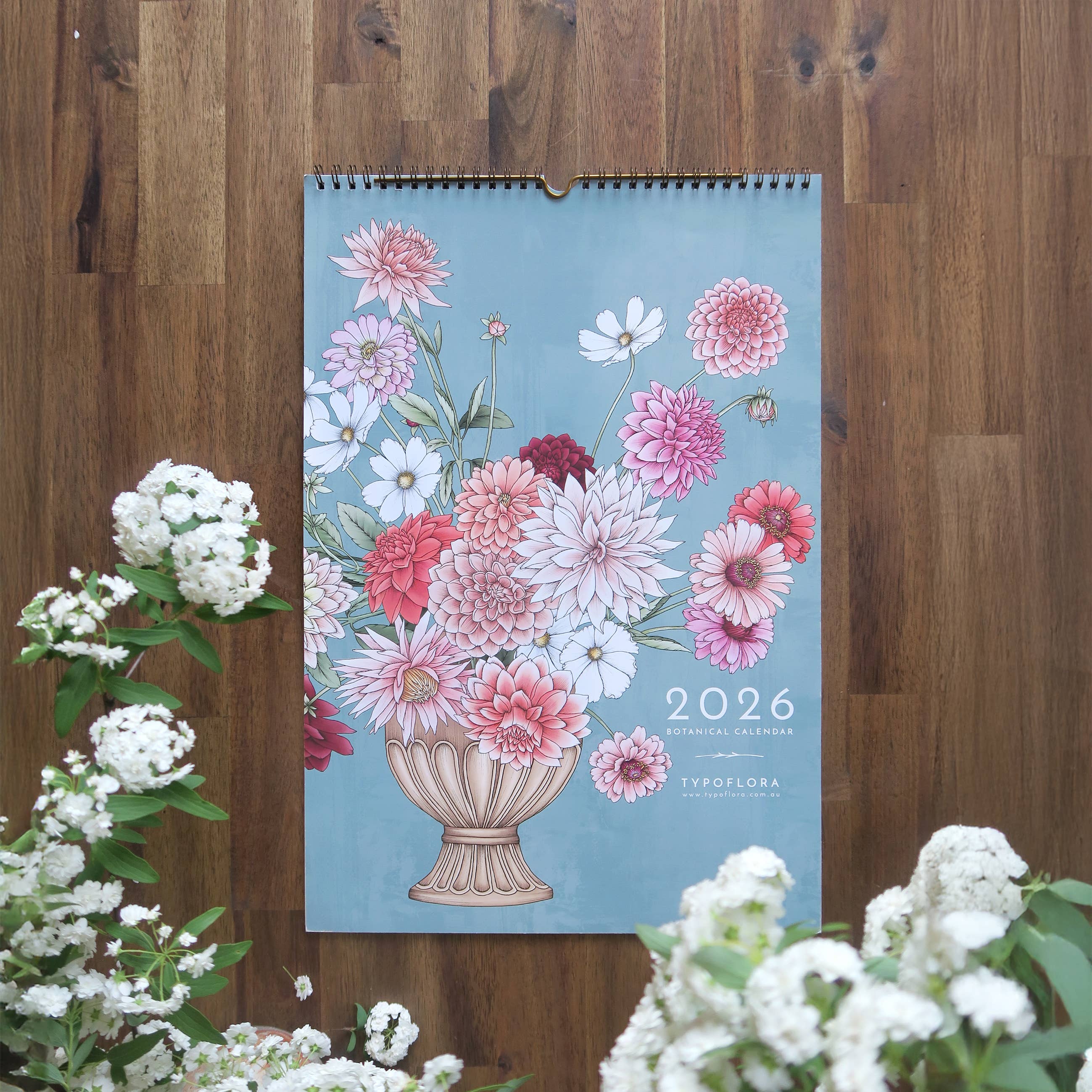 Typoflora - Wholesale Calendar - 2026 ALWAYS FLOWERS BOTANICAL CALENDAR5