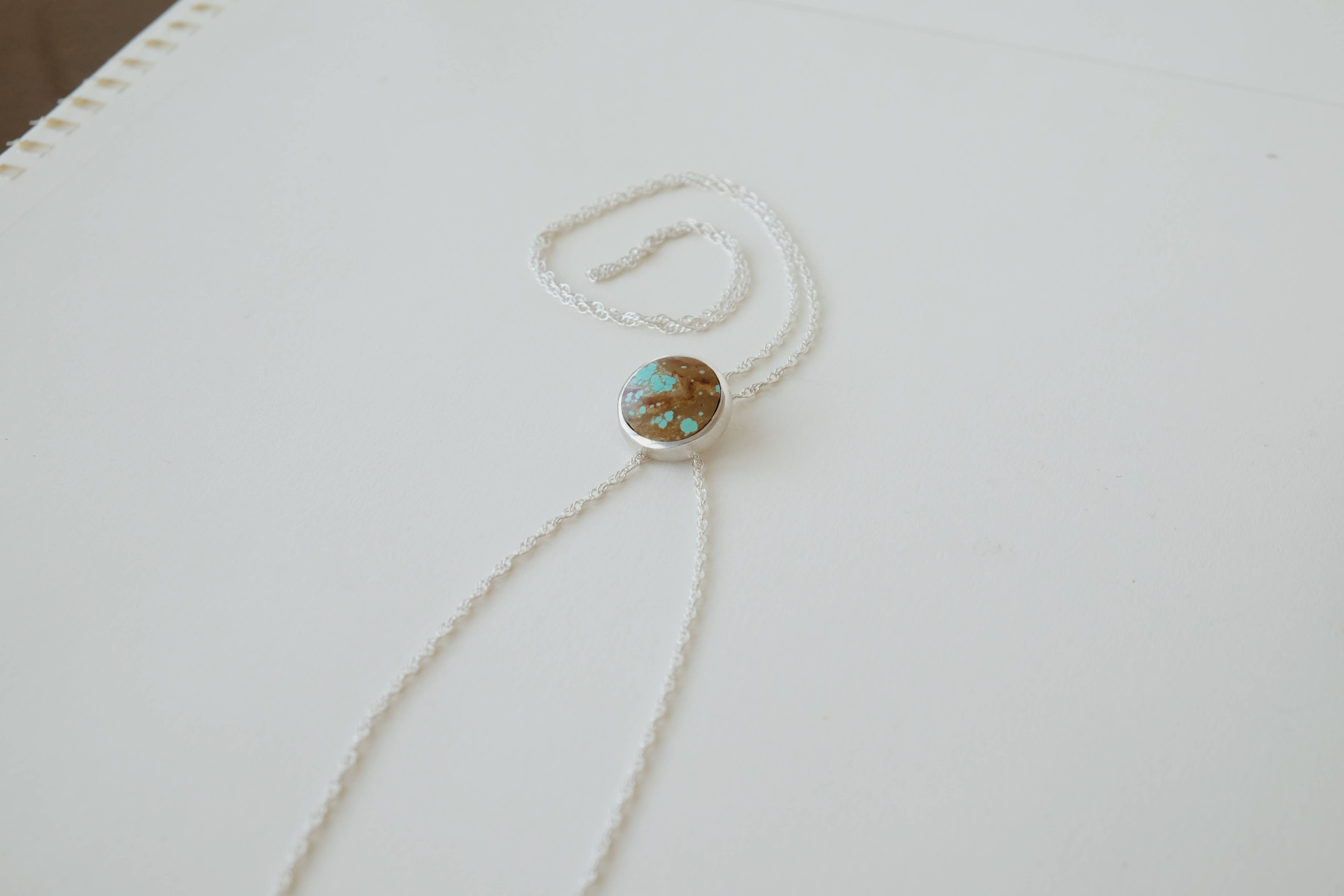 Sarah Safavi Jewelry – Colar pingente/pendente por atacado – Colar de Laço Bolo Sterling3