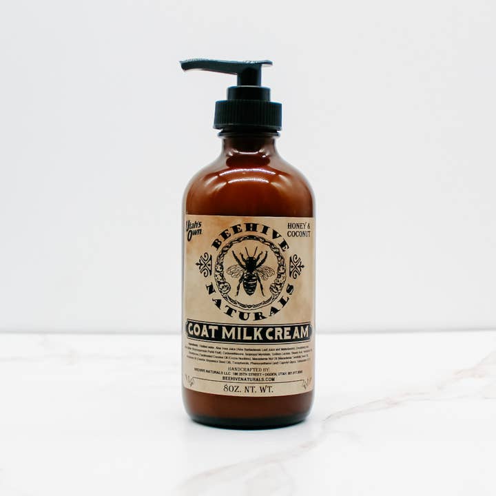 Goat Milk Cream - Nourishing Body Moisturizer for wholesale by Beehive Naturals LLC