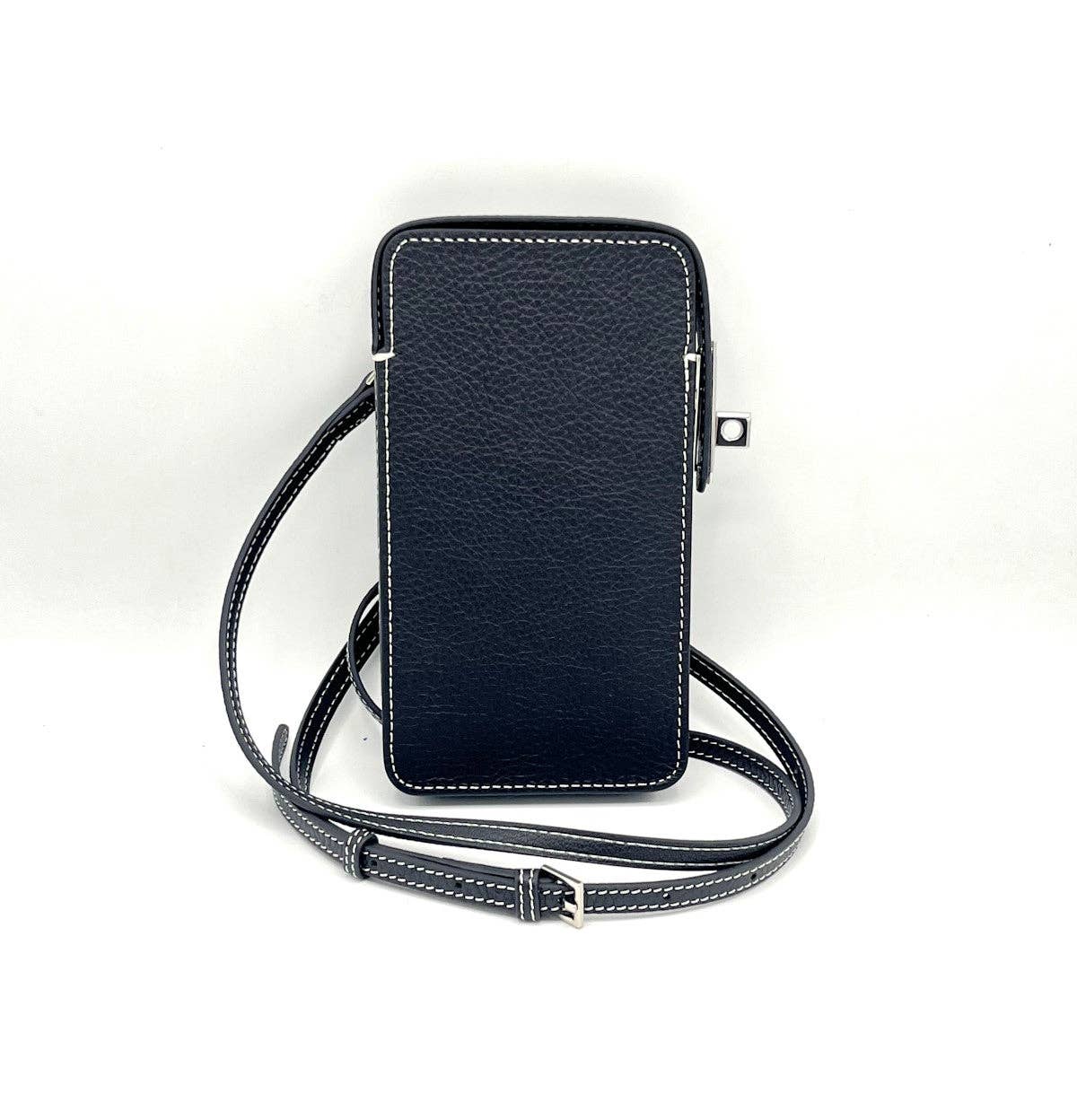 Suie Valentini srl - Vendita all'ingrosso Portafoglio per cellulare - Donna - Borsa porta telefono in vera pelle, art. 25093