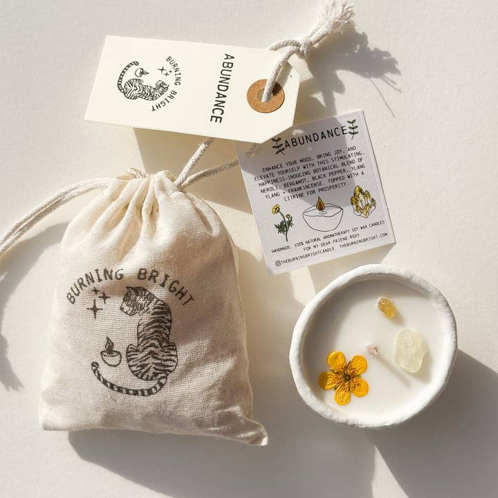 Abundance Candle for wholesale by Burning Bright