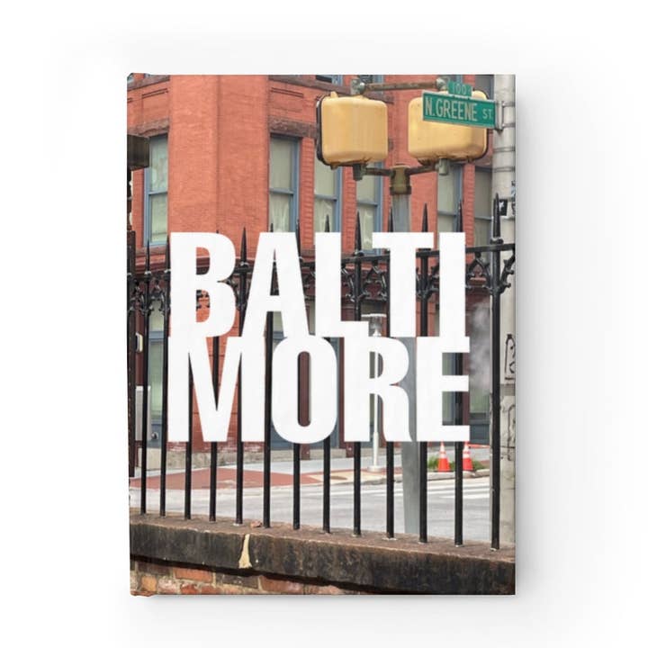 The Baltimore Notebook (Lined) for wholesale by Modern Design Paper Co.