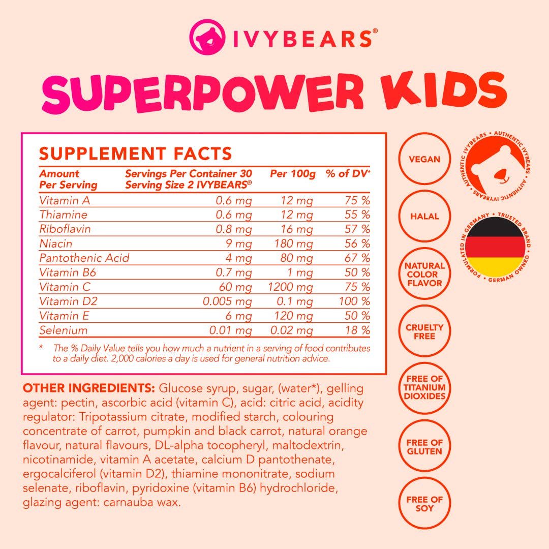 IvyBears - Wholesale Oral Supplement/Vitamin - Superpower Kids7