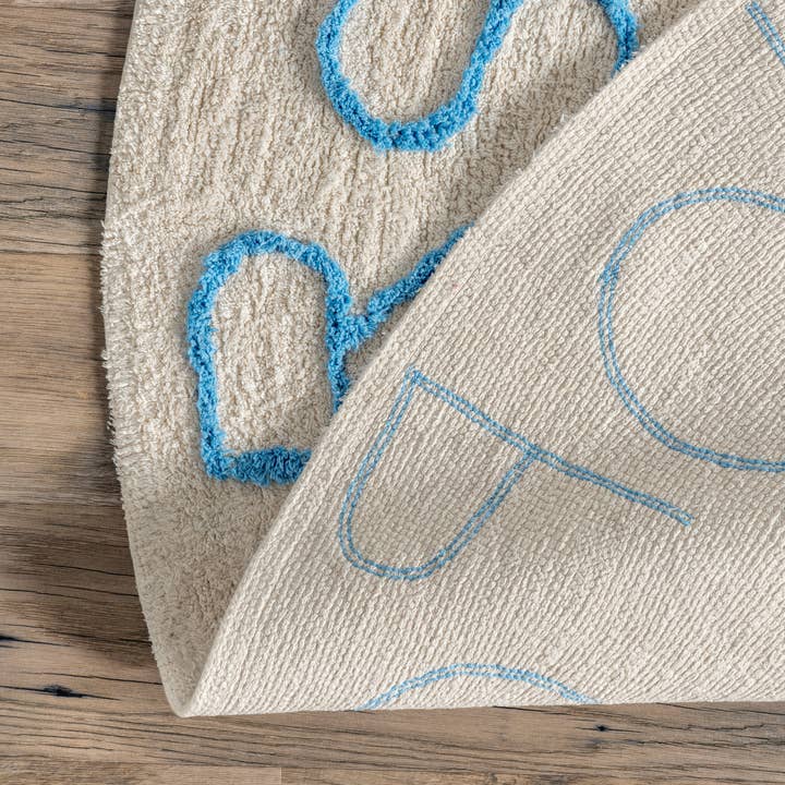 nuLOOM - Wholesale Area Rug - Kids & Baby - Kids Washable Round Alphabet Rug40