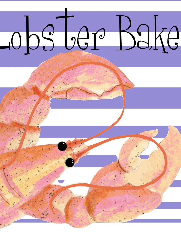 PAPER PLACEMATS - (PM101 Lobster Boil Placemat) for wholesale by Stevie Streck Designs