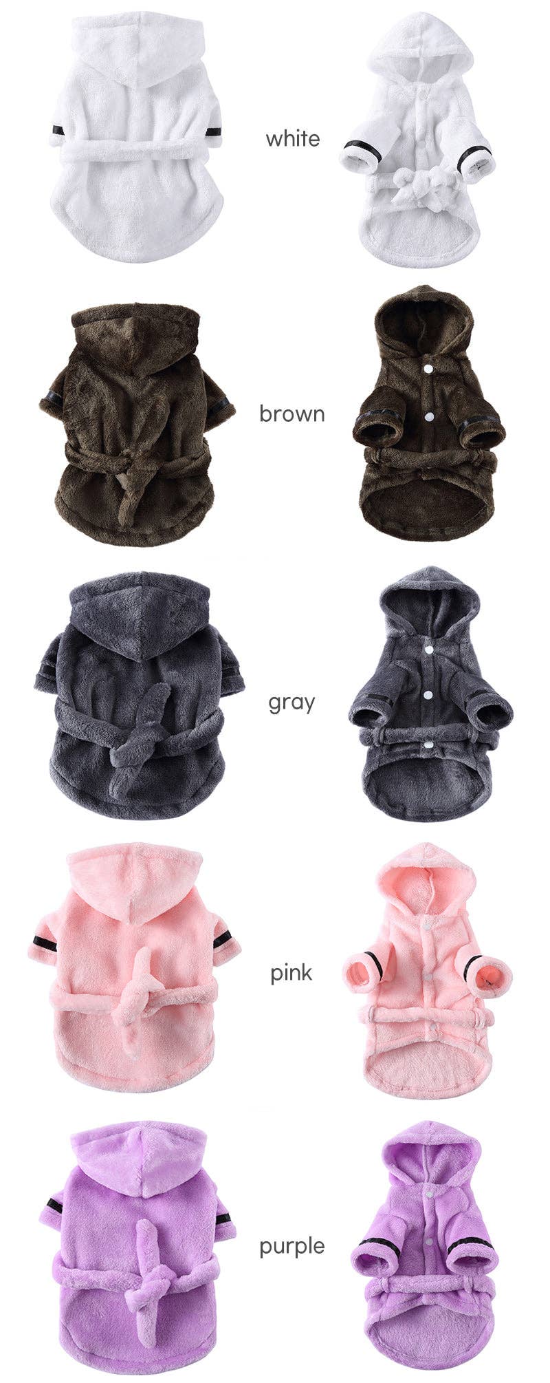 Furr-Baby Gifts - Vente Couverture – chien - Peignoir à capuche de luxe pour chien et chiot5
