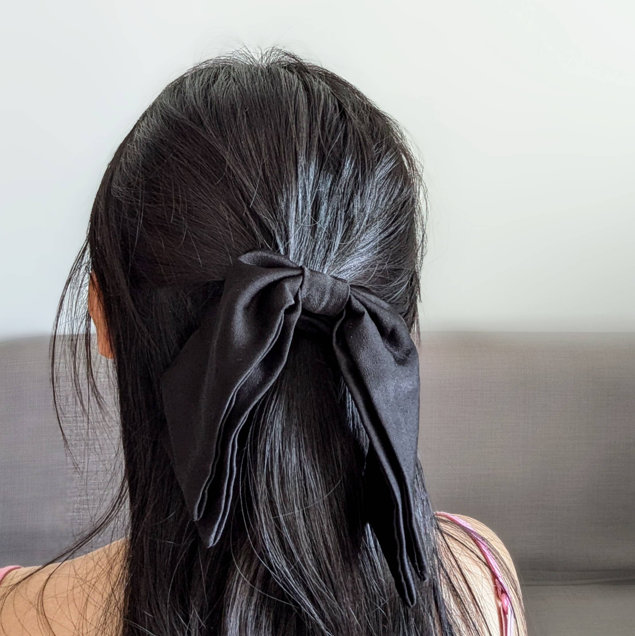 Janzy – Engroshandel Scrunchie – Kvinder – Håndlavede silkesatin hårbuescrochies4