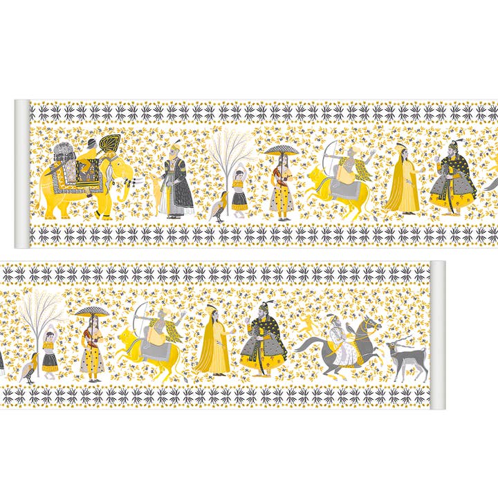 CHALANA border gold color for wholesale by Little Cabari