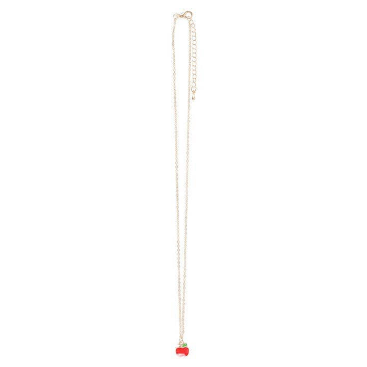 Something Different Wholesale – wholesale Pendant/charm necklace – Best Teacher Apple Necklace on Greeting Card