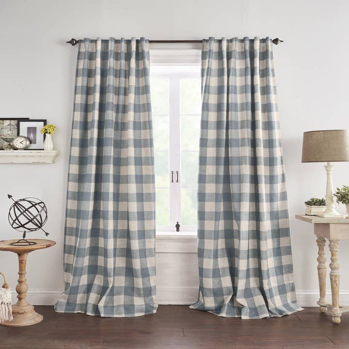 Threadmade Home - Wholesale Curtain - Grainger Buffalo Check Blackout Window Curtain6