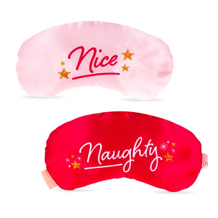 Mad Beauty USA LLC - Wholesale Sleep/Eye Mask - Mad Beauty FabYuleOus Sleep Mask and Scrunchie Set2