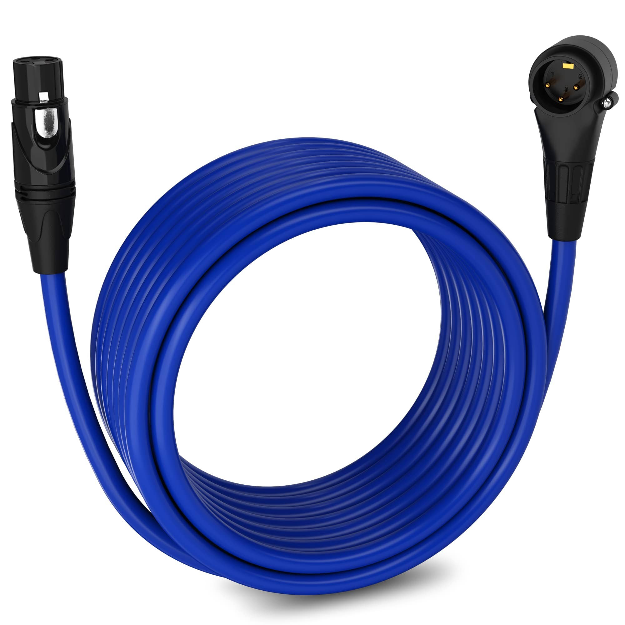 LyxPro – wholesale Musikinstrument – Mikrofon XLR Vinklad Manlig Kabel 3 Pin Mic Kabel Pro Audio4