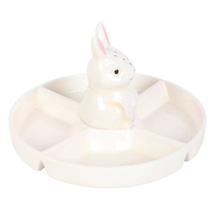 Something Different Wholesale - Wholesale Serving Tray - Bunny Chip and Dip Snack Serving Dish3