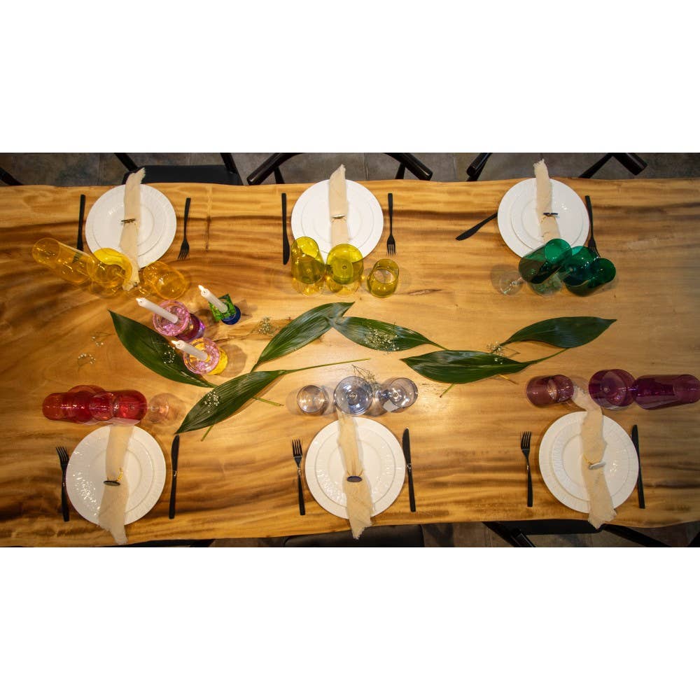 AULICA – wholesale Champagneglas – Champagnekupor 6 färger 230 ml - set om 64