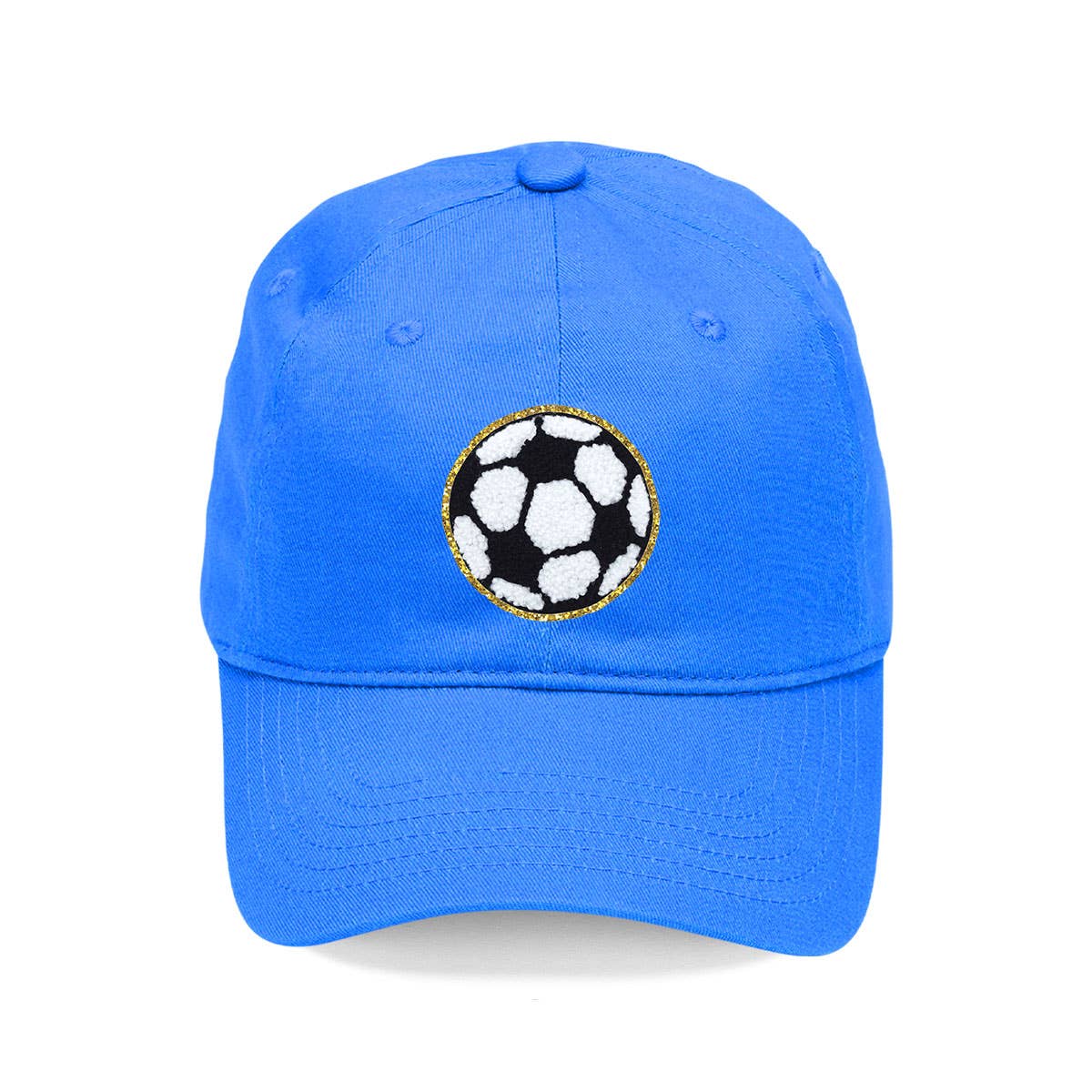 Viv&Lou - Wholesale Baseball Cap - Women's - Soccer Glitter Patch Cap1